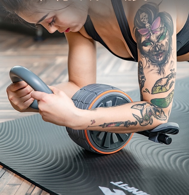 Ab Machine Ab Roller Assisted Ab Wheel Extra Elbow Support